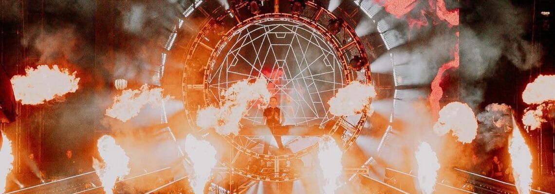 Armin van Buuren koncerto akimirka