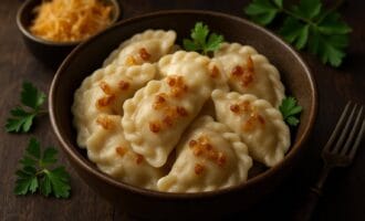 Virtinukai su raugintais kopūstais